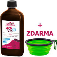 Vtar Veterinae Artivit syrup 500 ml + FREE travel bowl - Gift Pack for Dogs