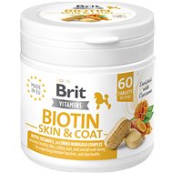 Brit Vitamins Biotin - Skin & Coat 60 tbl. - Food Supplement for Dogs