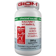 Giom Calcium + D3 200 g - Food Supplement for Dogs