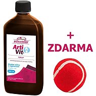 Vitar Veterinae Artivit syrup 500 ml + Free fetch ball red - Gift Pack for Dogs