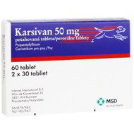 Karsivan 50 mg 2 × 30 tbl - Veterinary Dietary Supplement