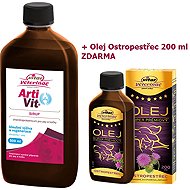 Vitar Veterinae Artivit syrup 500 ml + milk thistle oil 200 ml - Joint Nutrition for Dogs