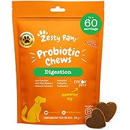 Zesty Paws Probiotic Chews 60 pcs - Food Supplement for Dogs
