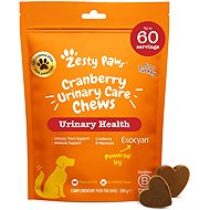 Zesty Paws Cranberry Urinary Chews 60 pcs - Food Supplement for Dogs