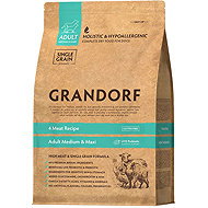 Grandorf Granules for dogs Adult Medium & Maxi - 4 types of meat 10 kg - Dog Kibble