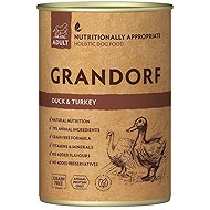 Grandorf Canned food for dogs Adult - Duck and turkey 400 g - Canned Dog Food
