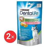 Dentalife Cat with salmon 2 × 40 g - Cat Treats