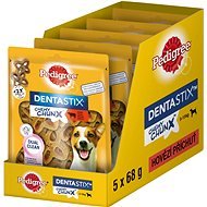 Pedigree Dentastix Chewy Chunx Beef MINI Treats for Dogs 5 × 68g - Dog Treats