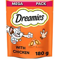 Dreamies cat treats chicken 180 g - Cat Treats