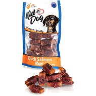 KidDog Duck Salmon Strips 80g - Dog Treats