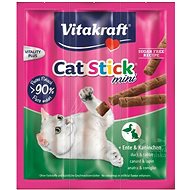 Vitakraft Cat Delicacy Stick Mini Rabbit / Duck 3 × 6g - Cat Treats