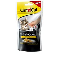 GimCat Nutri Pockets Cheese and Taurine 60g - Cat Treats
