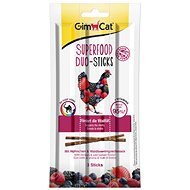 GimCat Superfood Duo Sticks Chicken Berries 3 pcs - Cat Treats