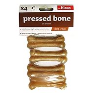 Les Filous Pressed Buffalo Bone 8cm 4 pcs - Dog Bone