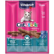 Vitakraft Cat Stick Treat Halibut/Omega 3, 3 × 6g - Cat Treats