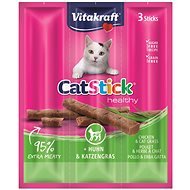 Vitakraft Cat Stick Chicken/Grass Treat, 3 × 6g - Cat Treats