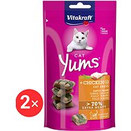 Vitakraft delicacy Cat Yums chicken with grass 2 × 40 g - Cat Treats