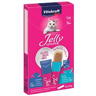 Vitakraft Cat treat Jelly Lovers salmon, halibut 6 × 15g - Cat Treats