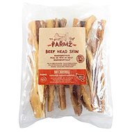 DUVO+ Farmz beef head skin 20cm 250g - Dog Treats
