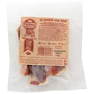 DUVO+ Farmz smoked mini Serrano ham bones 40g 3pcs - Dog Treats