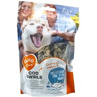 Duvo+ Fish! Knitted cod skin for dogs 100g - Dog Treats