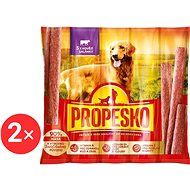Propesko snack beef sausages 2 × 50 g - Dog Treats