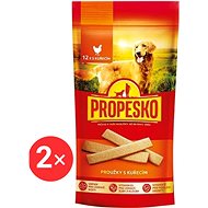 Propesko snack strips with chicken 2 × 120 g - Dog Treats