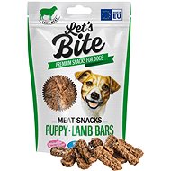 Let's Bite Meat Snacks Puppy Lamb Bars 80 g - Dog Treats