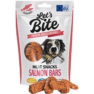 Let's Bite Meat Snacks Salmon Bars 80 g - Dog Treats