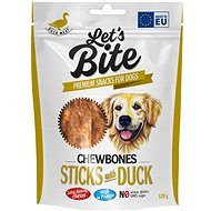 Let’s Bite Chewbones Sticks with Duck 120 g - Maškrty pre psov