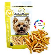 Fine Dog mini Sandwich mini strips chicken 80 g - Dog Treats