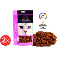Fine Cat Plněné polštářky sensitive s jukou 2 × 80 g - Pamlsky pro kočky