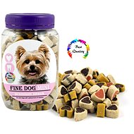 Fine dog mini soft mix hearts 280 g - Dog Treats