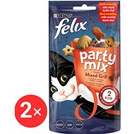 Felix Party Mix Mixed Grill 2 × 60 g - Cat Treats