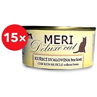 MAX boneless chicken muscle meat 15×100 g - Canned Dog Food