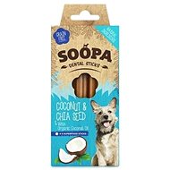 Soopa Dental sticks with coconut and chia seeds 100 g - Dog Treats