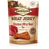 Carnilove Jerky Wild Boar & Chicken Bar 100 g - Dog Treats