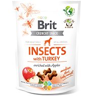 Brit Care Dog Crunchy Cracker Insects with Turkey and Apples 200 g - Dog Treats