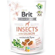 Brit Care Dog Crunchy Cracker Insects with Salmon enriched with Thyme 200 g - Dog Treats