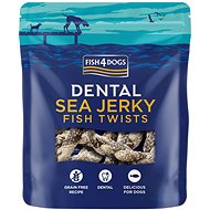 FISH4DOGS Dental treats for dogs sea fish - rolls 100 g - Dog Treats