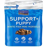 Fish4Dogs Puppy treats for puppies to support digestion with white fish pieces and prebiotics 150 g - Dog Treats