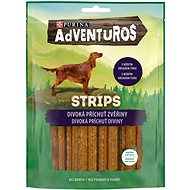 Adventuros Strips dog treats, venison 90g - Dog Treats