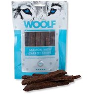 Woolf Salmon with Carrot Stripes 100 g - Dog Treats