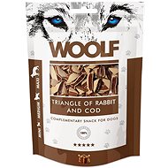 Woolf Rabbit and Cod Triangle 100 g - Dog Treats