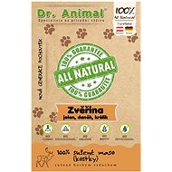 Dr. Animal dried meat venison (deer, fallow deer, rabbit) cubes 80 g - Dog Treats
