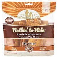 Nothin' to Hide Peanut Flip Chips 15cm/8pcs/240g - Dog Treats