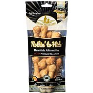 Nothin' to Hide Black Beef Knotted Bone 7cm/12pcs/216g - Dog Treats