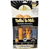 Nothin' to Hide Black Beef Knotted Bone 23cm/2pcs/430 g - Dog Treats