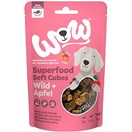 Wow treats Superfood soft cubes Venison with apples 150 g - Dog Treats