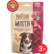 Propesko Master soft duck cubes 3 × 90 g - Dog Treats